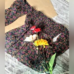 Off the Shoulder Long Sleeve Top